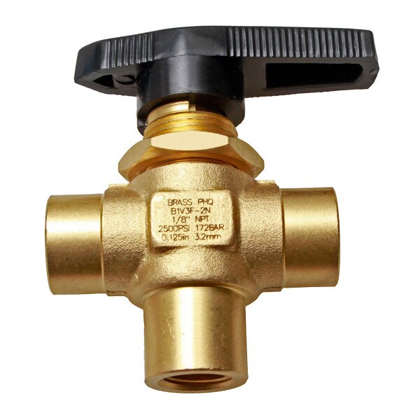 Parker 3WAY 1/2 Turn Valve 2500 PSI